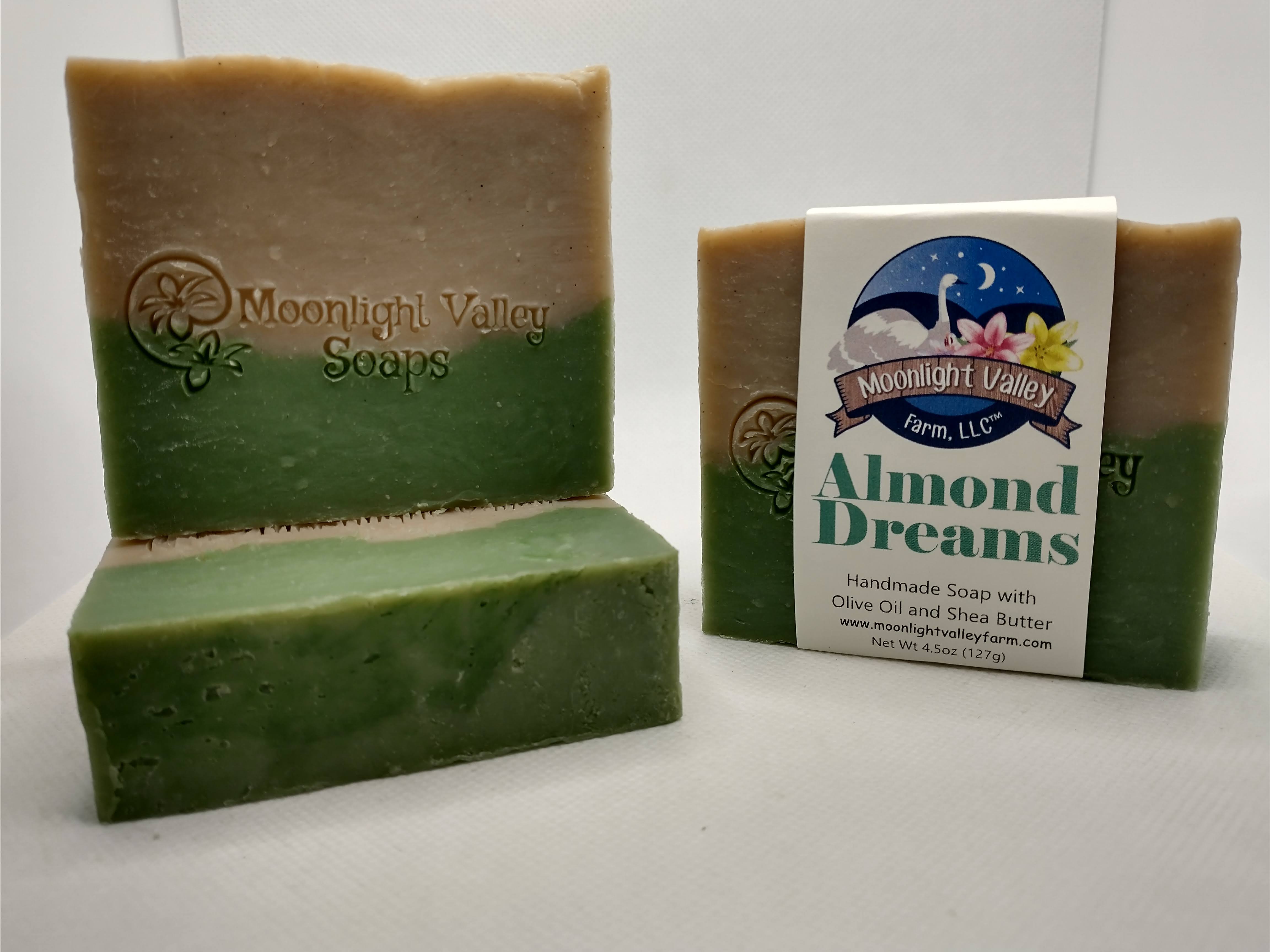 Almond Dreams Goat's Milk Soap - Click Image to Close