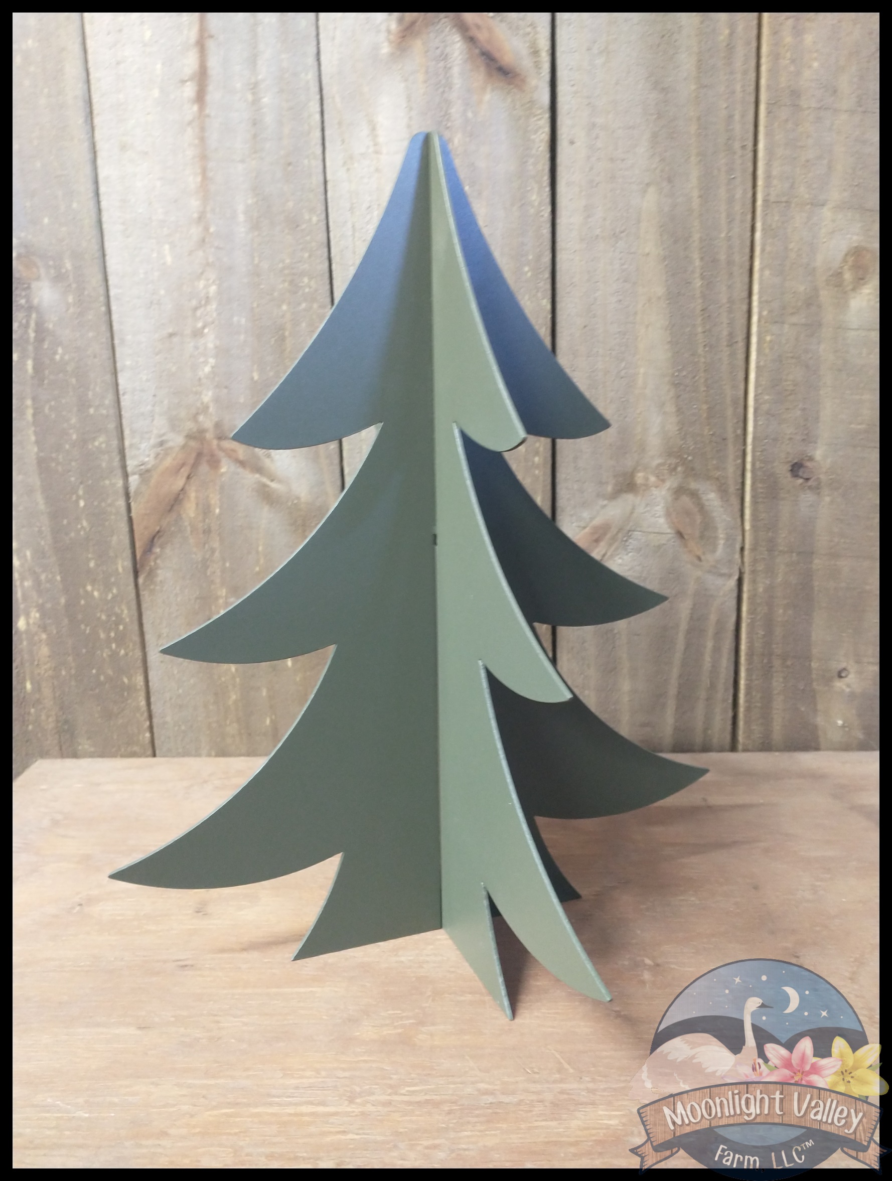 Christmas Tree - Large Green (2pc) - Click Image to Close