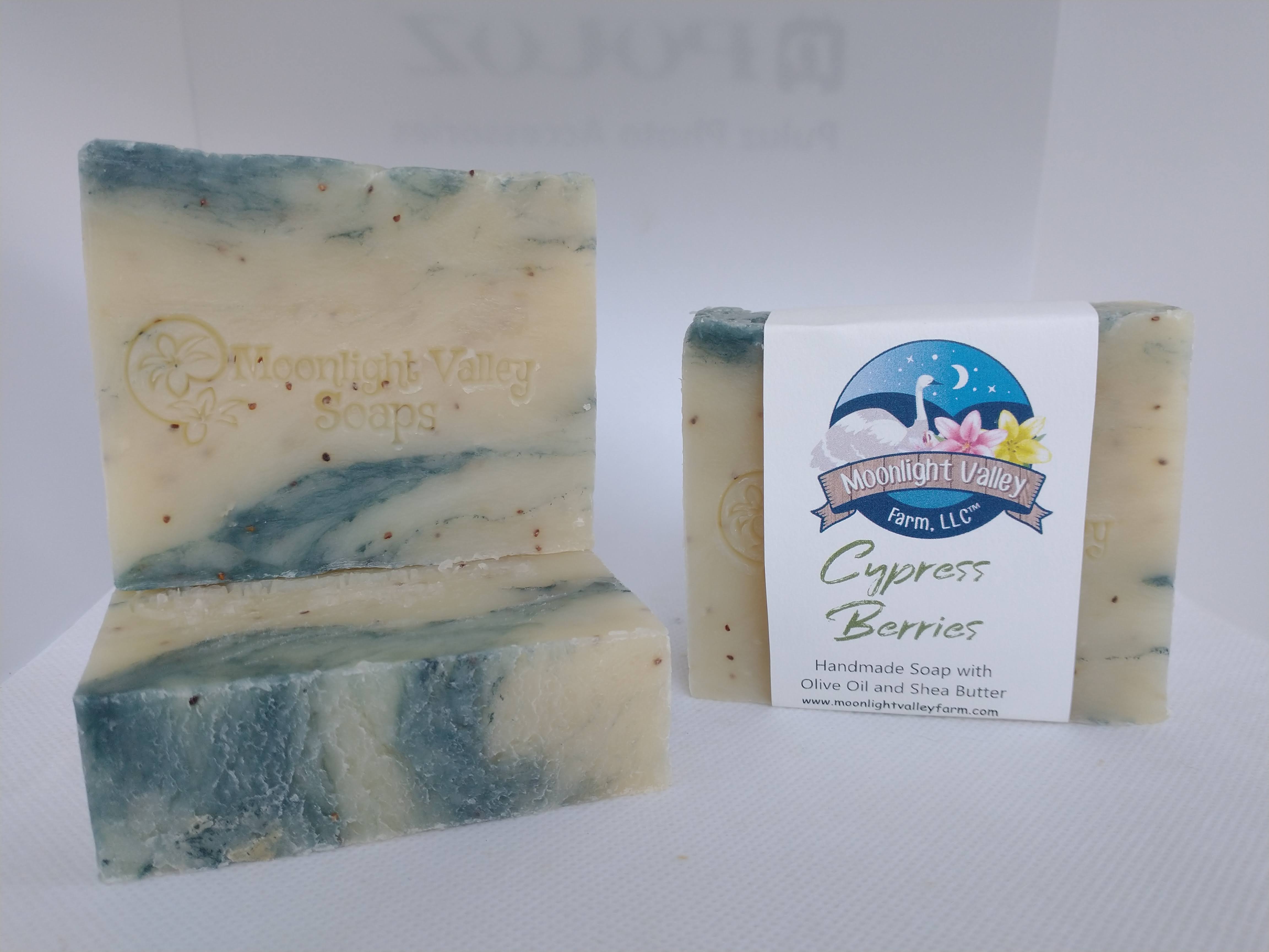Cypress & Berries Soap - Click Image to Close