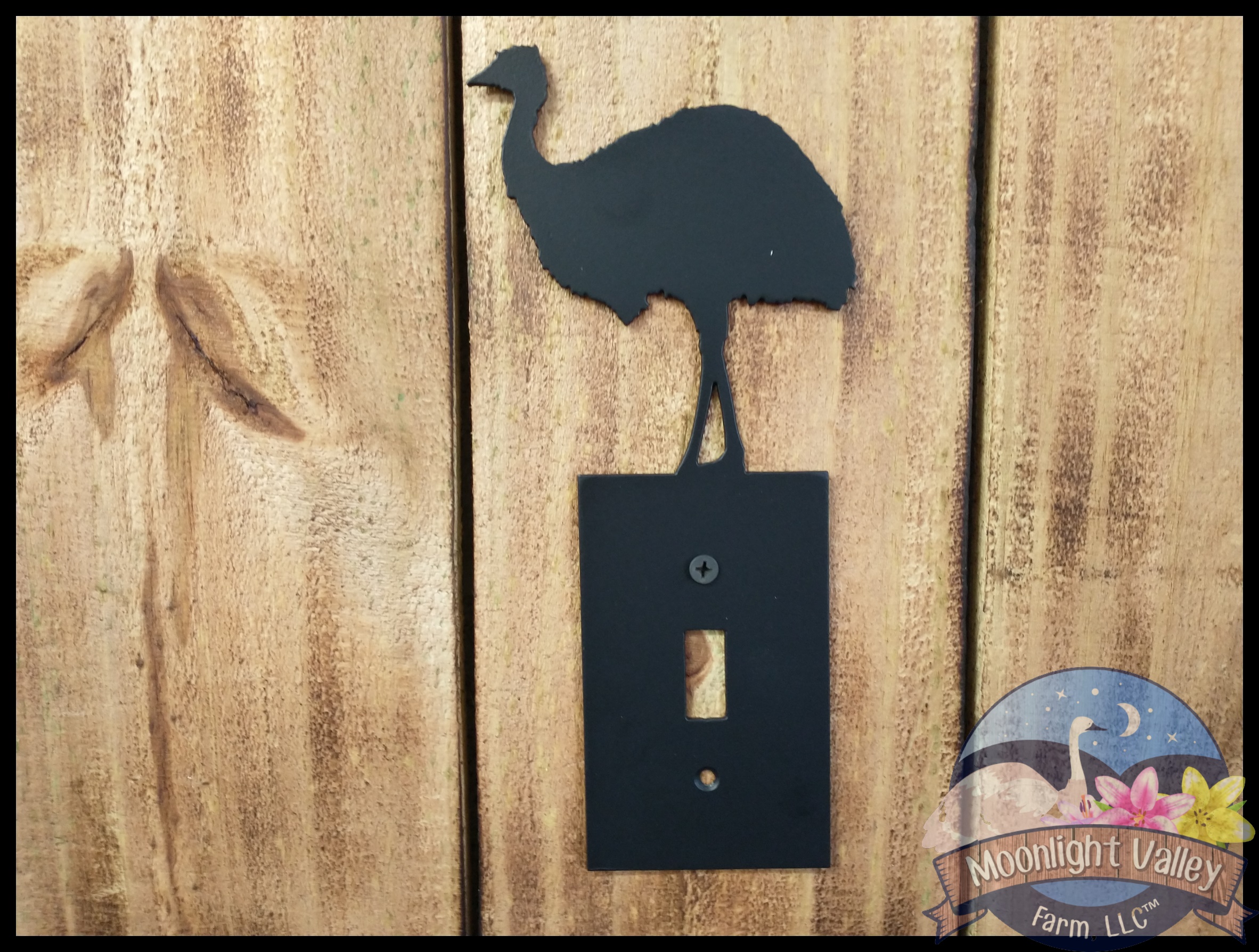 Emu Light Switch Cover - Click Image to Close