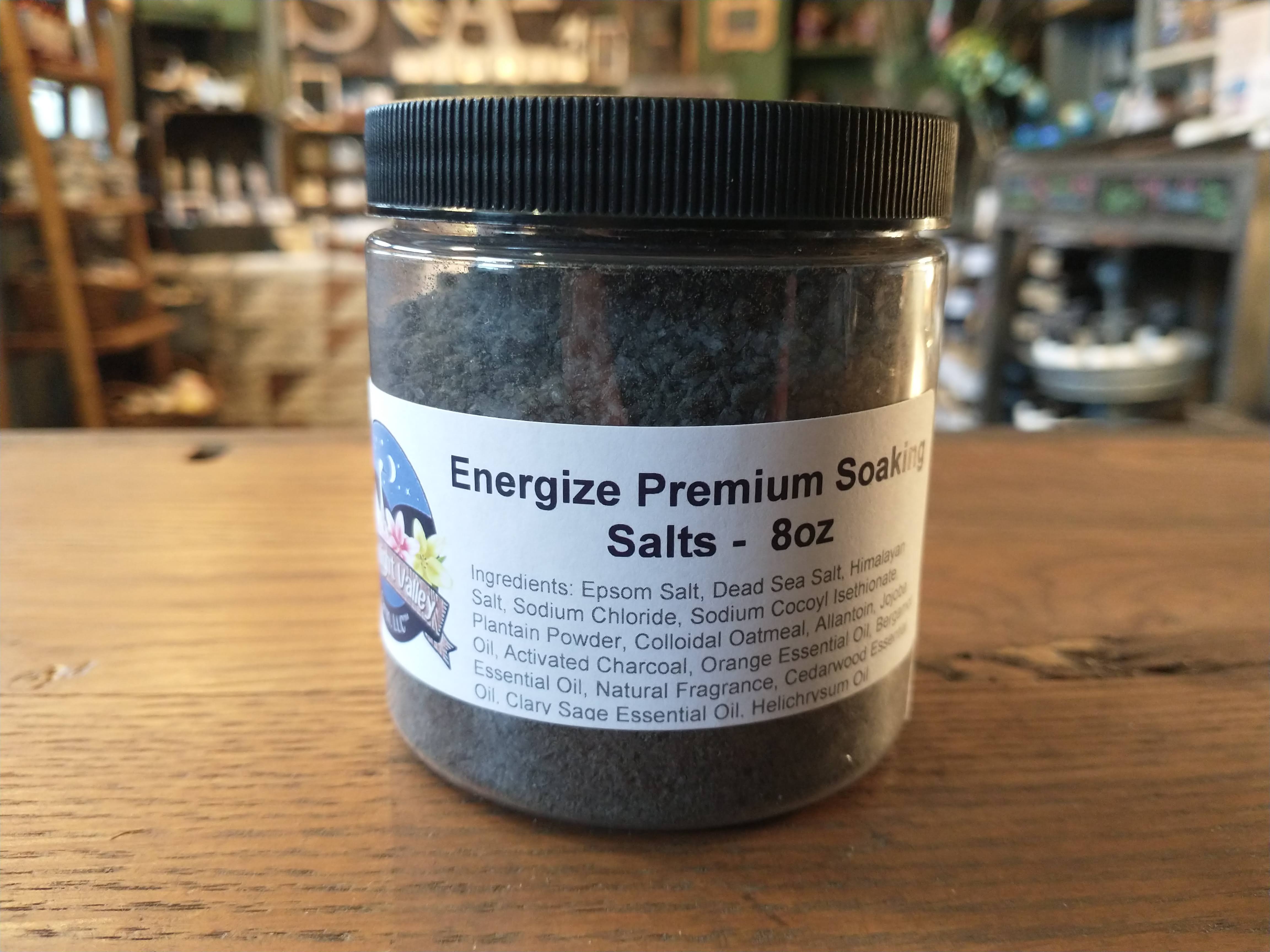 Energize Premium Soaking Bath Salts - Click Image to Close