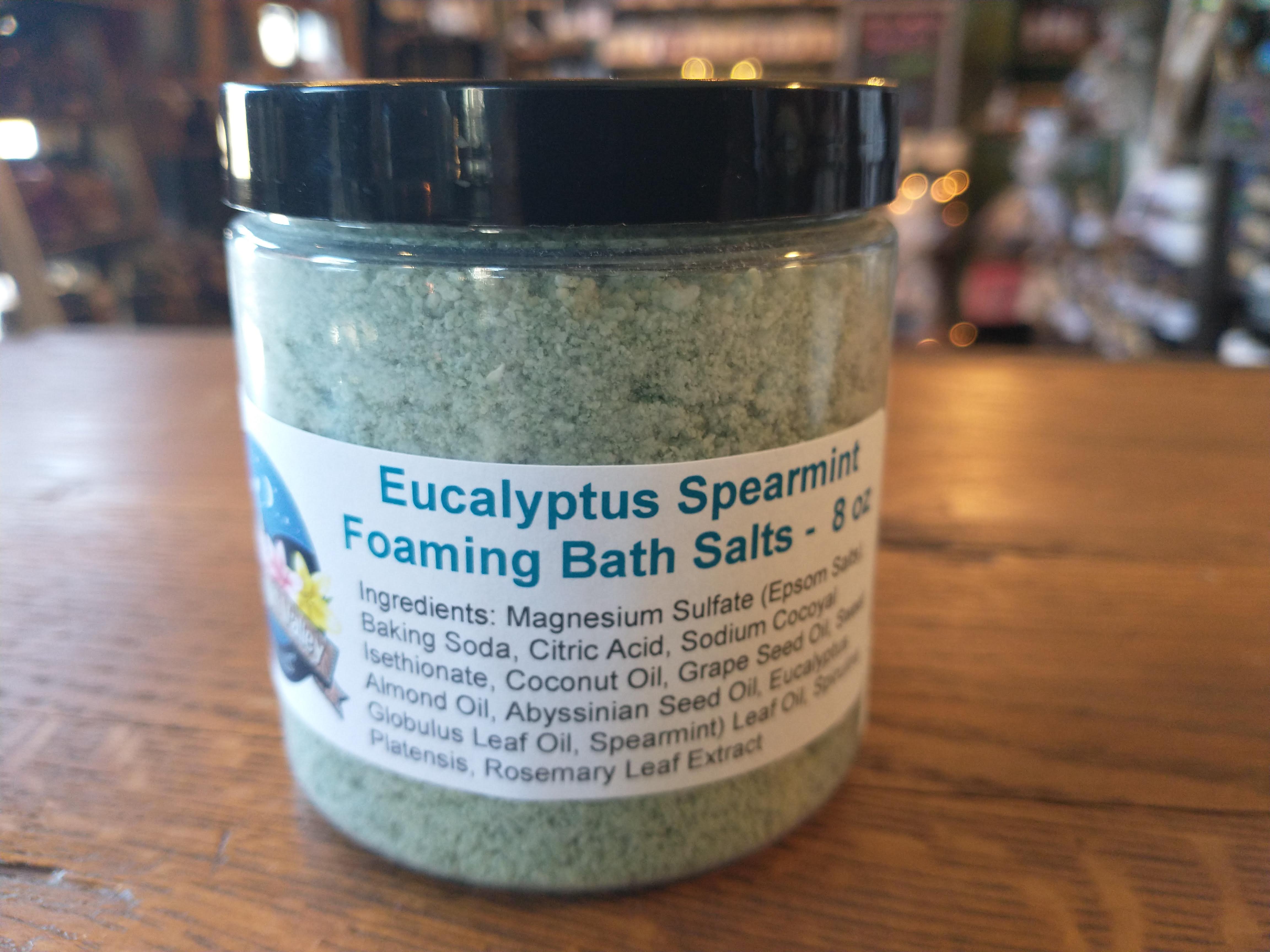 Eucalyptus Spearmint Foaming Bath Salts - Click Image to Close