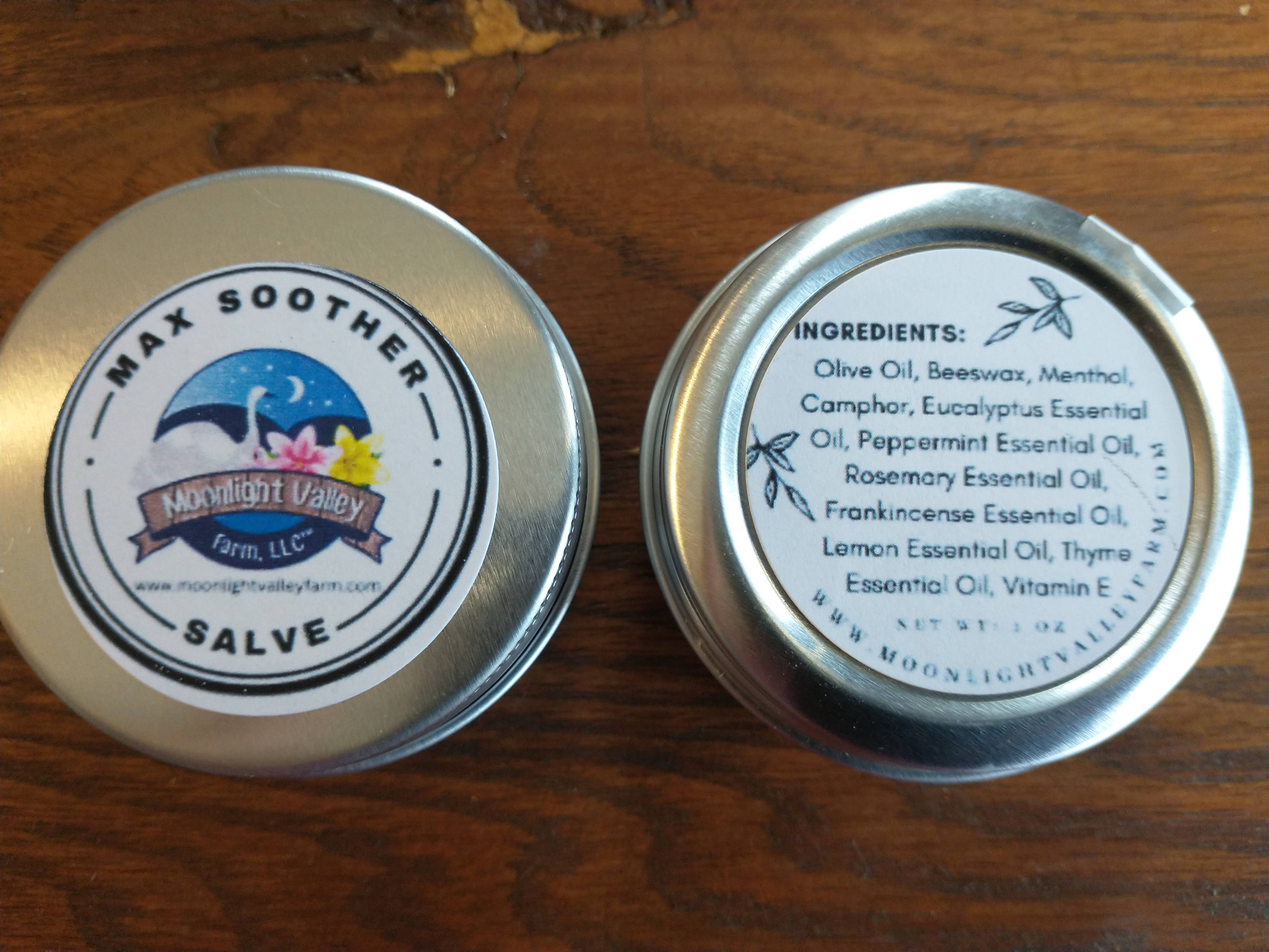 Max Soother Salve - Click Image to Close