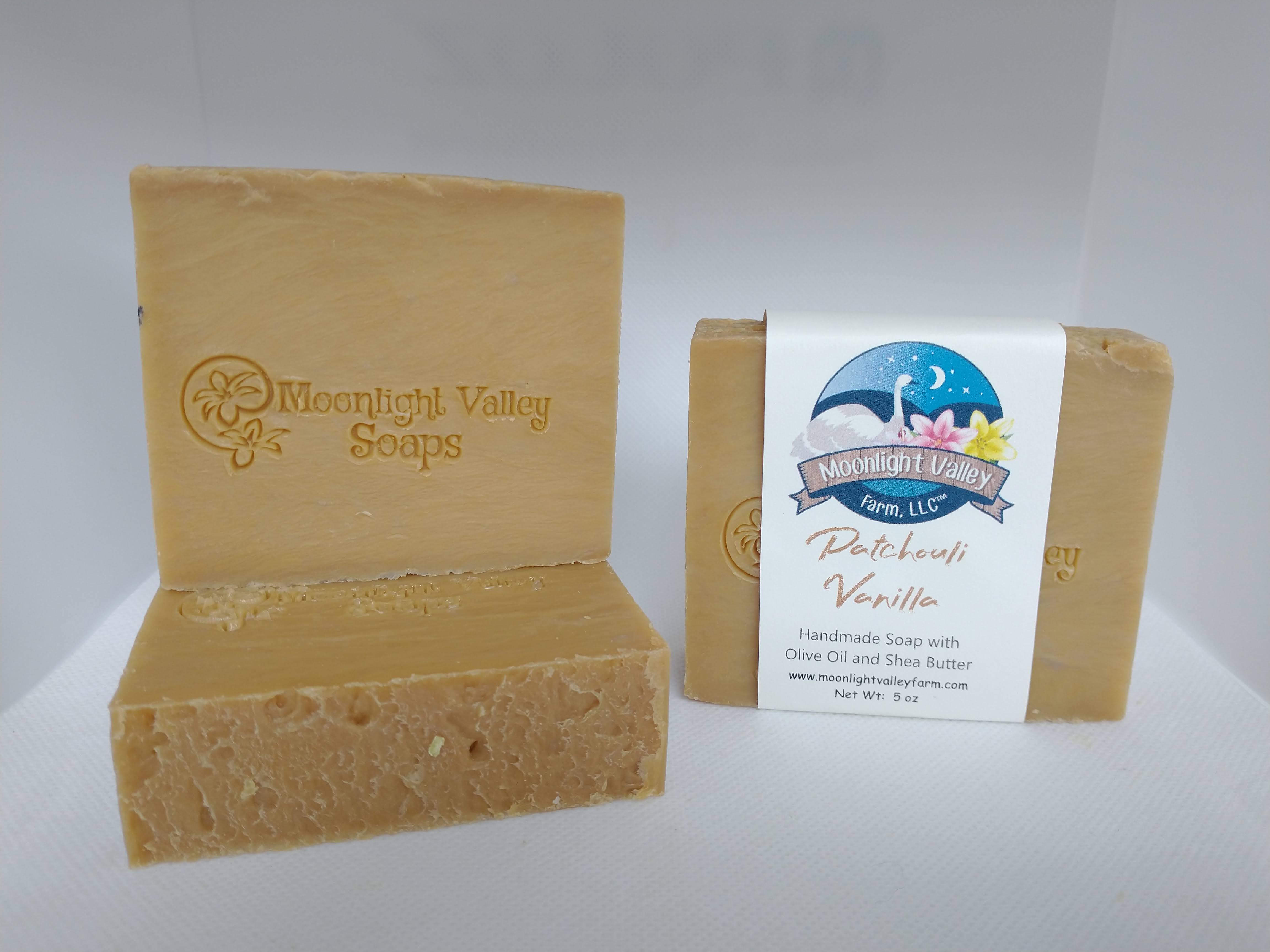 Patchouli Vanilla Hemp Soap - Click Image to Close