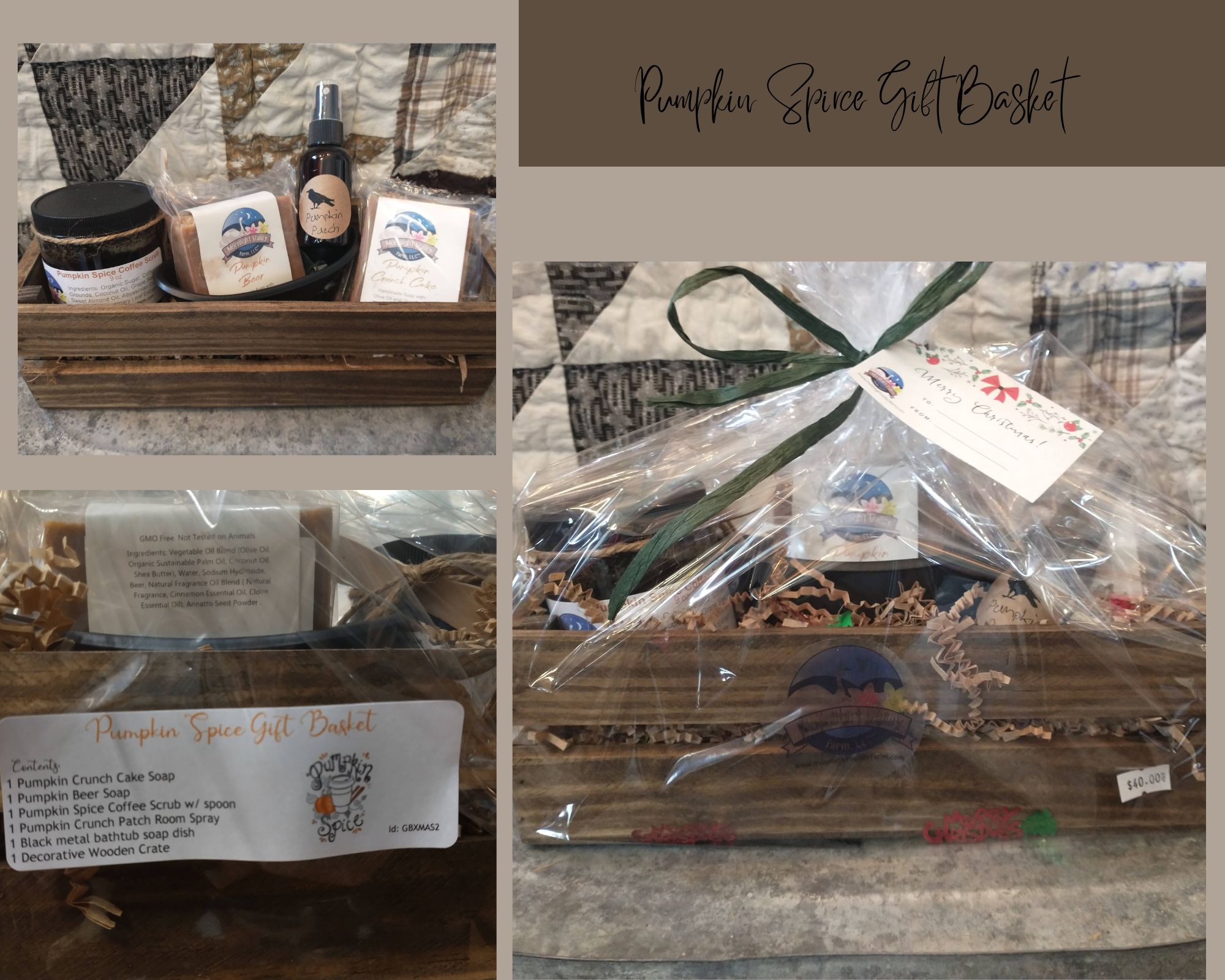 Pumpkin Spice Gift Basket Set - Click Image to Close