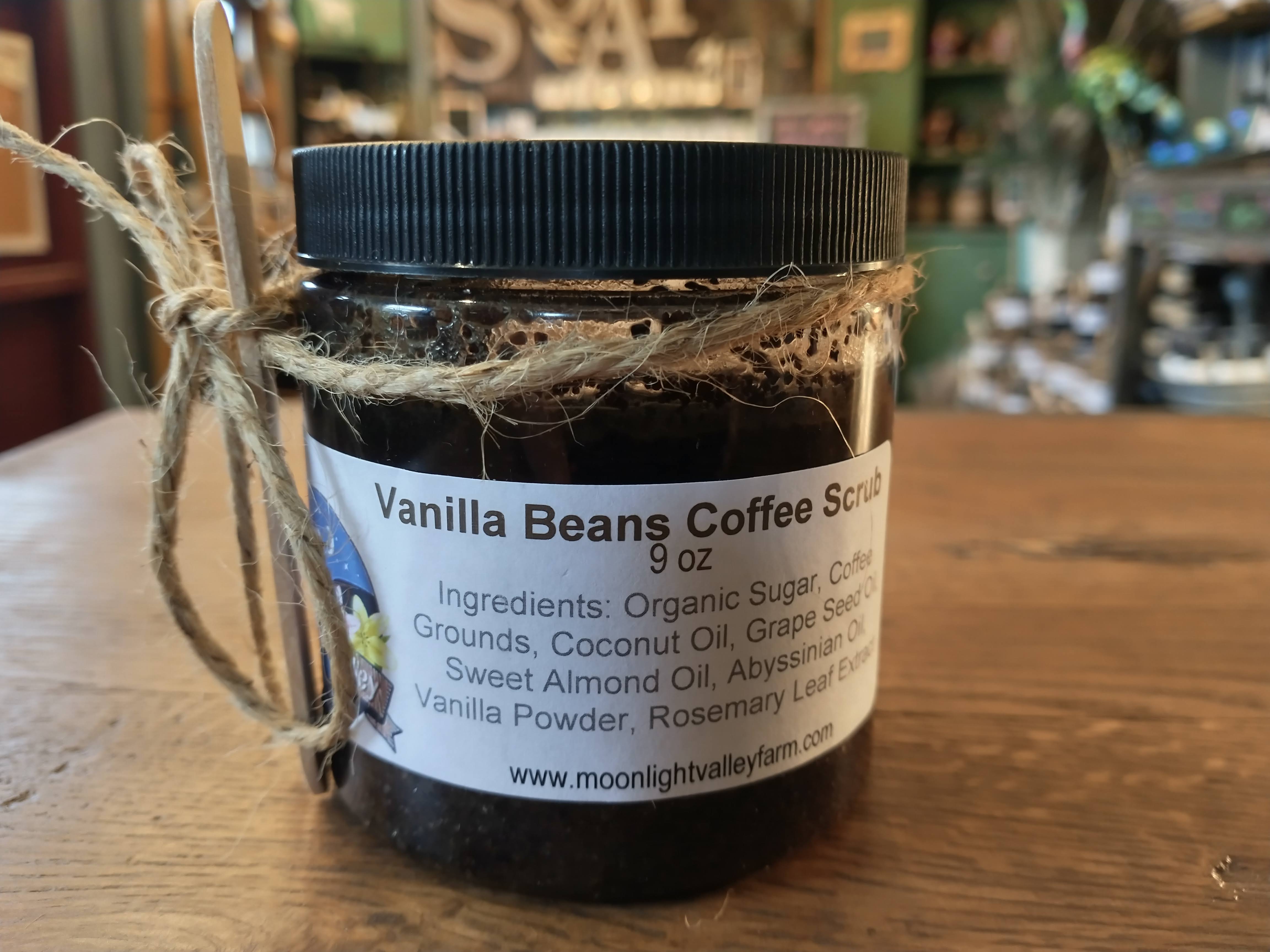 Vanilla Beans Coffee Scrub