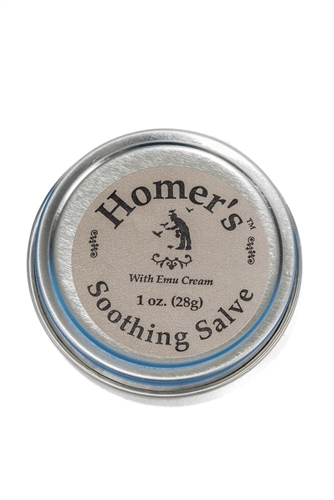 Homer's Soothing Salve Emu Oil Skin Balm - 1 oz - Click Image to Close