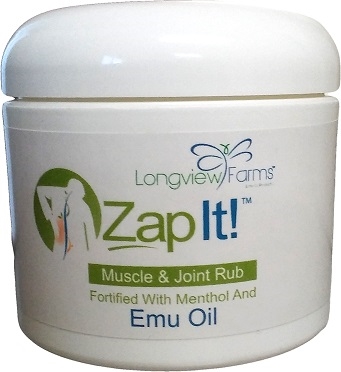 Zap It!™ - Muscle & Joint Rub Jar - 4 oz - Click Image to Close