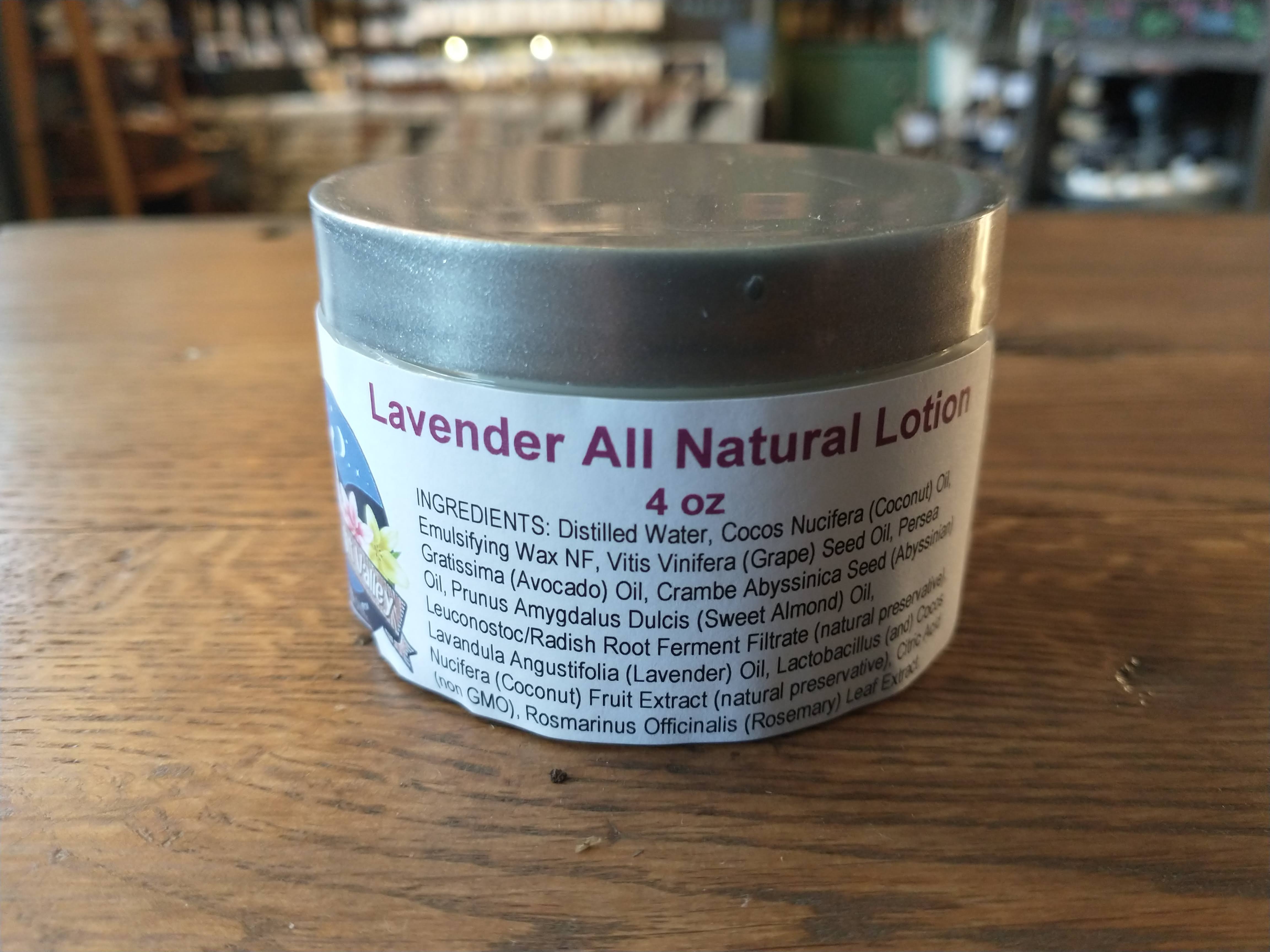 Lavender All Natural Lotion