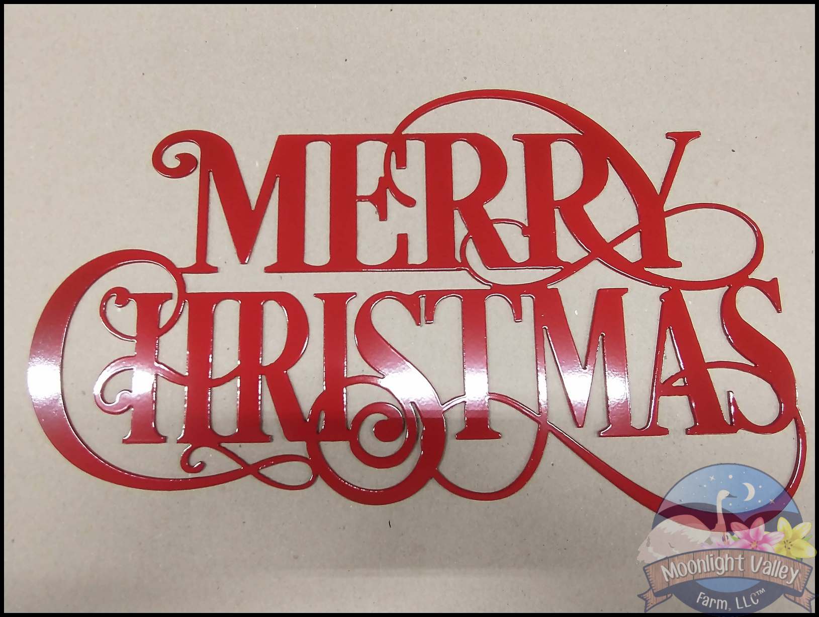 (image for) Merry Christmas Sign