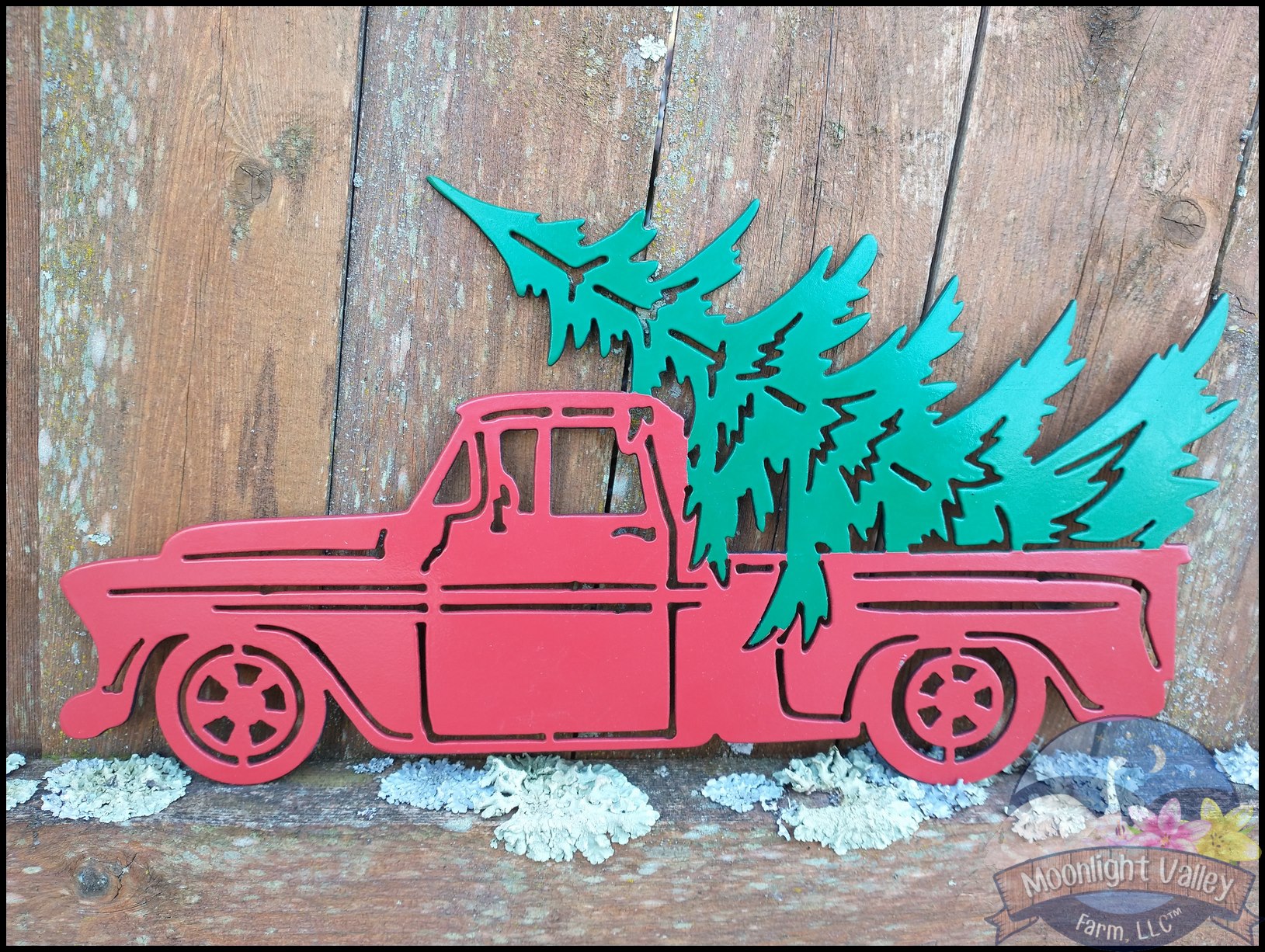 (image for) Red Christmas Truck