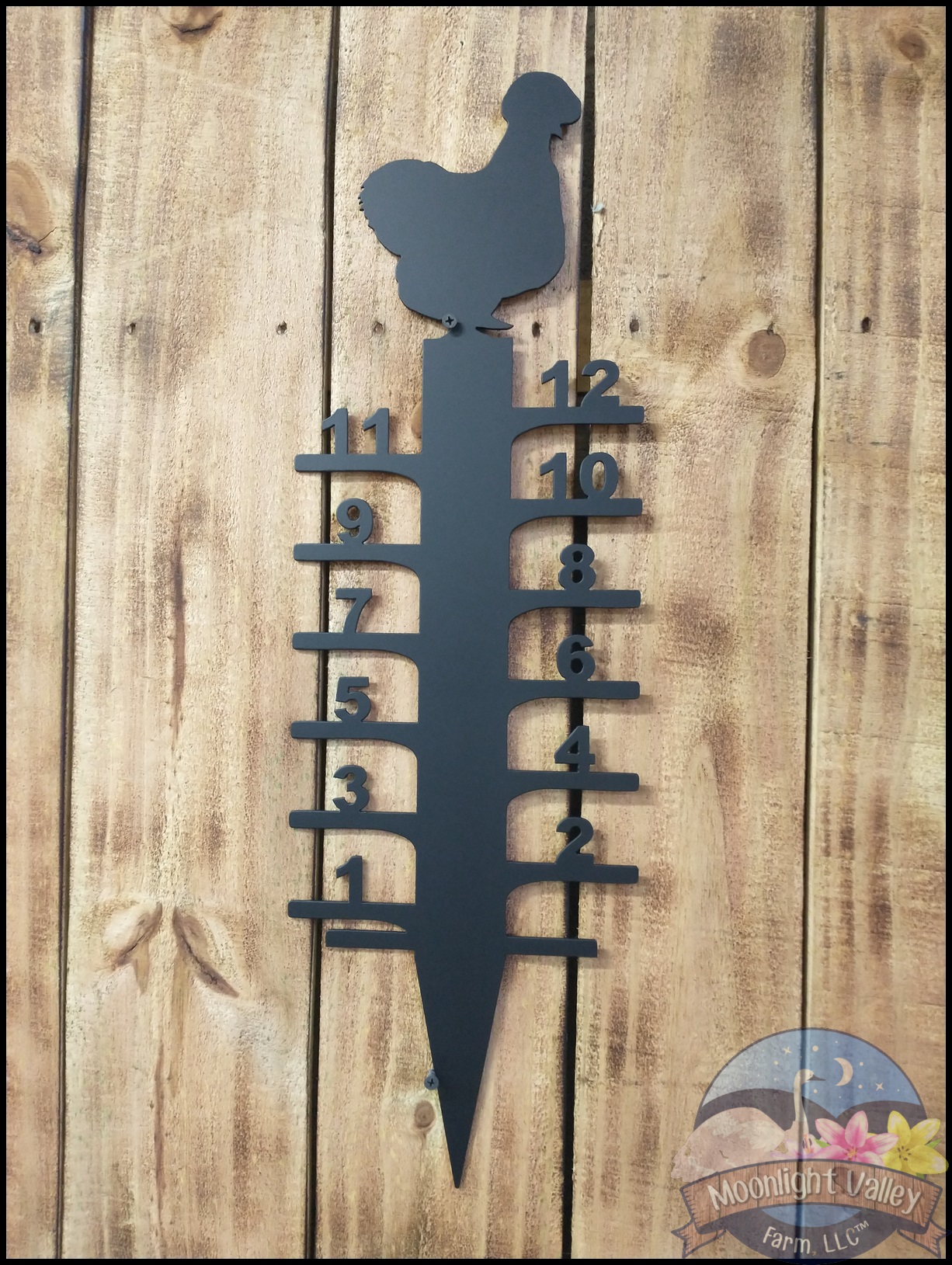 (image for) Silkie Chicken Snow Gauge